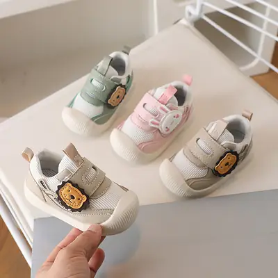 2026 Spring New Baby Shoes Cartoon Kindergarten Toddler Autumn Shoes Baby Walking Shoes