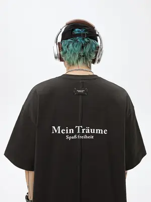 Men's Printed T-Shirt Summer Casual Pair