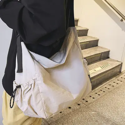 Nylon Travel Bag for Men Women Large Capacity Shoulder Crossbody