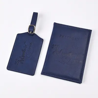 2024 Adventure Passport Cover Luggage Tag Set