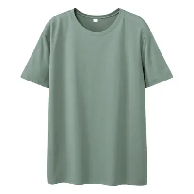 Men Blue 70% Cotton T-Shirt 210