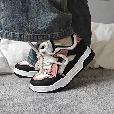 Women Mesh Sneakers Black Pink White 2024 New Spring