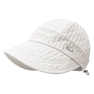 Women's Pink Lettered Fisherman Hat with Wide Brim