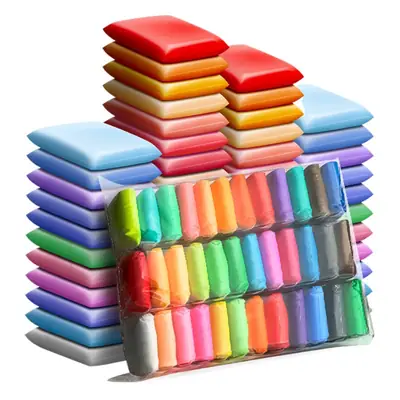Ultra light clay handmade diy clay 12 color 24 color 36 color safety color clay plasticine children's toys wholesale