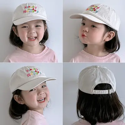 Sleepy Hangry Green & Beige Baseball Caps