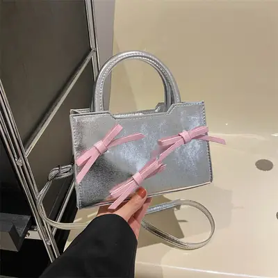 White Bow Shoulder Bag 2024 New Arrival