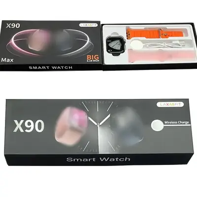 X90 Cross-Brand Bluetooth Smart Watch with Heart Rate & Battery Charging