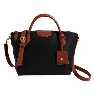 Women Crossbody Tote Bag Beige Nylon 2025 Spring