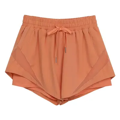 Women Running Shorts White 2024 Summer