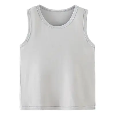 Children's Sleeveless Camisole Vest Orange Modal