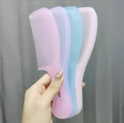 Plastic Hair Comb Large Thickened Anti-Static Sweet Women's
