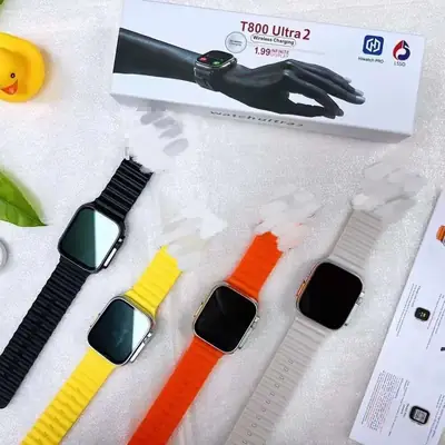 T800 Ultra 2 Smart Watch with Touchscreen & Bluetooth