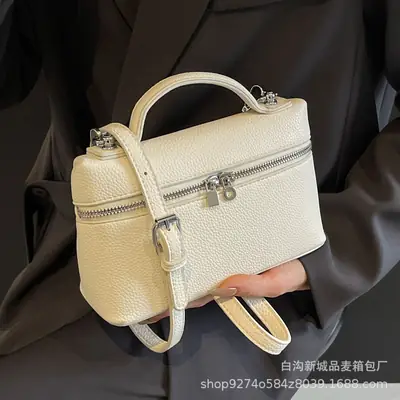Women's Brown Leather Shoulder Bag 2026 New Style