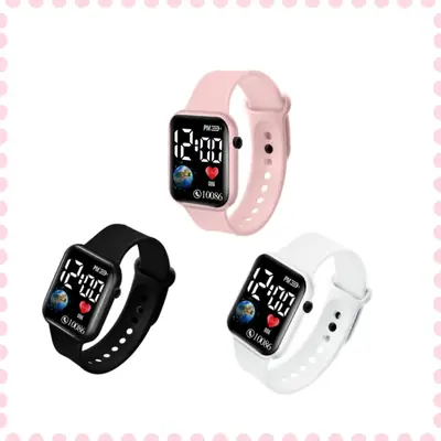 New Y1 Digital Earth Watch for Students Sports