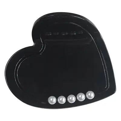 Berphia Love Grab Hairpin with Diamond Inlay Pearl