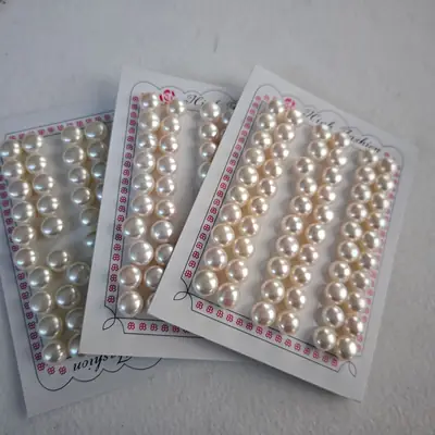 8.5-9.5mm Natural Freshwater Pearl Steamed Bread Beads