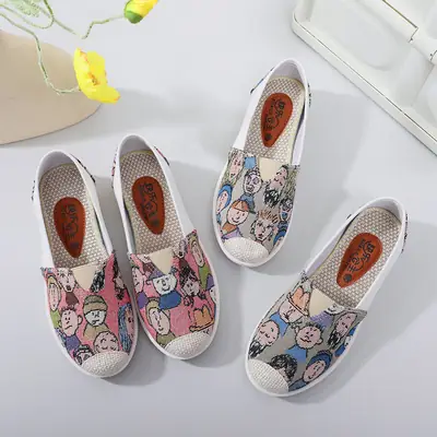 Spring Korean Style Slip-On Fisherman Shoes for Women