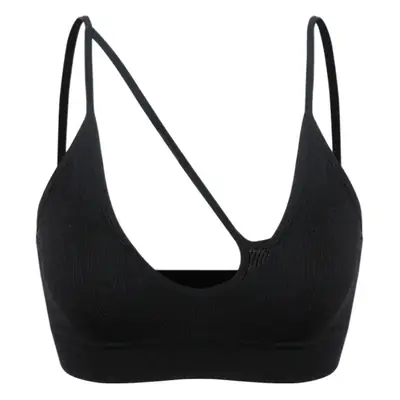 Black Seamless Camisole for Women, Thin Sports Fitness Yoga Bra