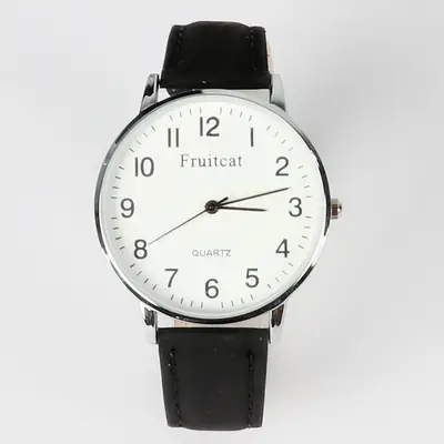 Simple Digital Couple Watch Men Women Belt