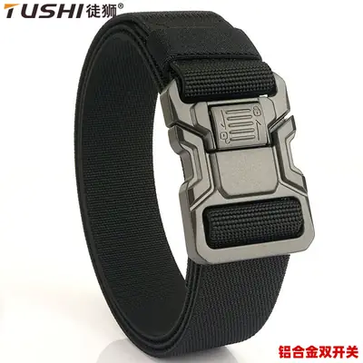 Men's Cobra Tactical Aluminum Buckle Belt