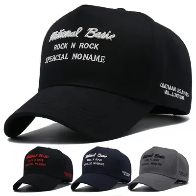 Men's Black Rock N Rock Cap with Brand Tag