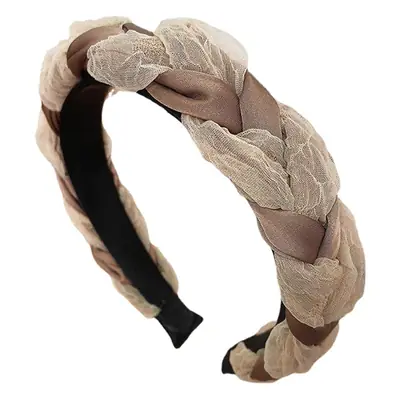 Black Flocking Hair Band for Women