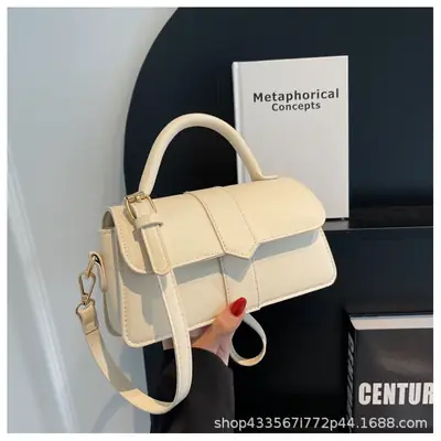Women Retro Shoulder Messenger Bag Olive Green 2023