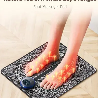 Rechargeable Electric Foot Massager Pad for Relief