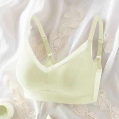 Women's Mulberry Silk Push-Up Slide Cup Bra