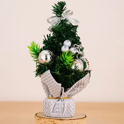Mini Christmas Tree Decor 20cm for Home Office
