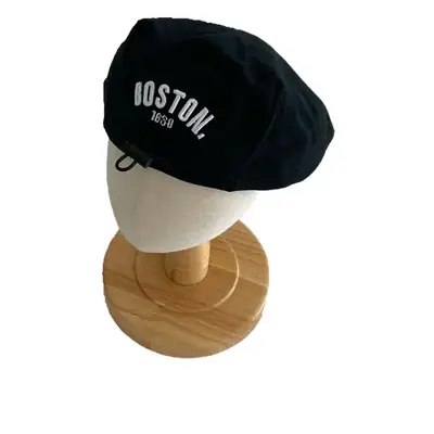 Baby Korean Star Hat Adjustable Peaked Cap White