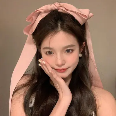 Early Spring Mori Style Long Bow Ribbon Hairpin Top Clip