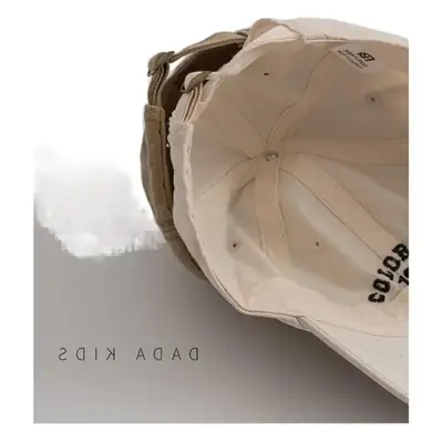 Kids Sun-Proof Peaked Cap Grey Korean Style
