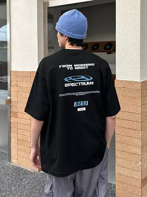 Men Black Printed T-Shirt New Summer Style