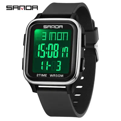 Sanda Digital Watch for Kids White 21WSD 24H