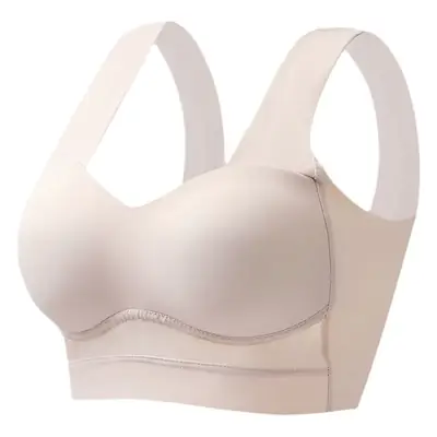 Ice Silk Seamless Bra Push-Up Wireless Anti-Sagging