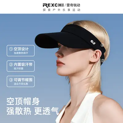 UV50+ Lightweight Sun Visor Hat for Women