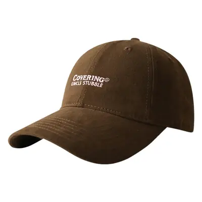 Men's Black Stubble Cap with "Catching Angels" Design