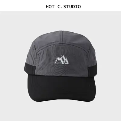 Japanese Style Pink Peaked Baseball Cap for Men Women
