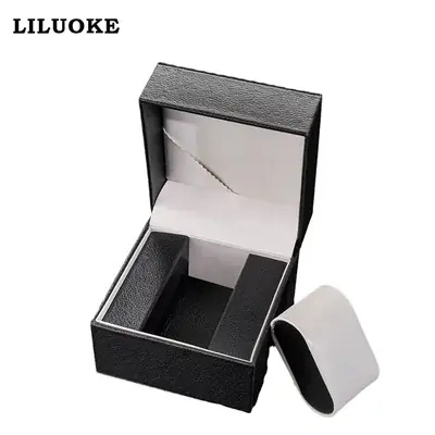 Liluke High-Grade Leather Watch Gift Box Black