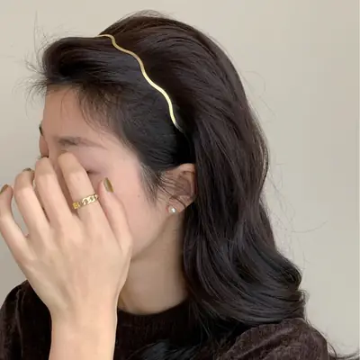2024 New Summer Hair Pressing Headband with Adjustable Strap