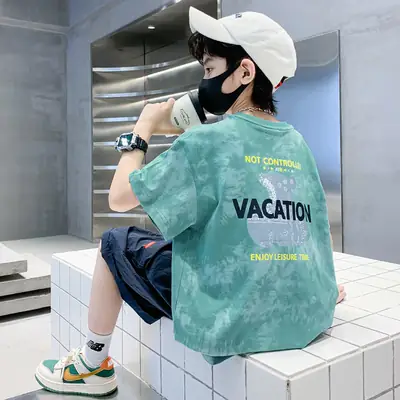 Boys White Printed T-Shirt Summer 2026