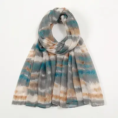 Women's Printed Chiffon Scarves 2024 Spring Summer