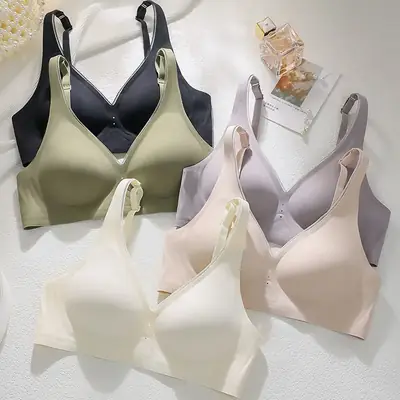 Jelly Seamless Push-Up Lifting Bra Women's