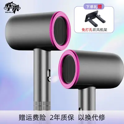 Hammer Hair Dryer with Blue Light & 110-220V