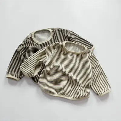 New 2026 Cotton Long Sleeve T-Shirt for Girls Boys