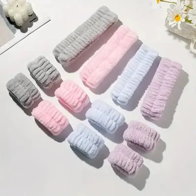 3-Piece Face Wash Hair Band Set for Women