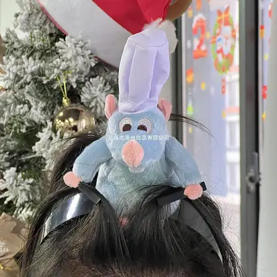 Plush Ratatouille Headband for Women