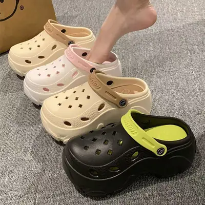 New Fashion EVA Shoes White Thick Sole Summer