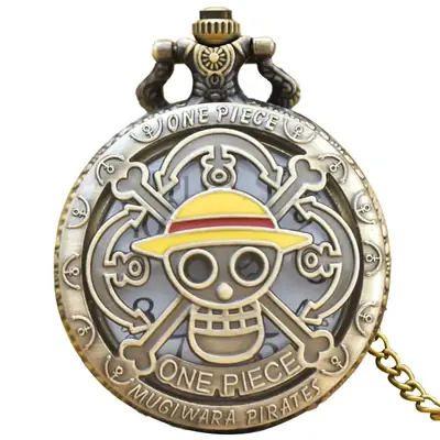 Retro Gold Pocket Watch Necklace with Dragon Design